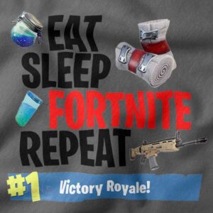 Battle Royale Fortnite Repeat Gaming T-Shirt