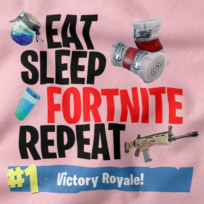 Battle Royale Fortnite Repeat Graphic Sweatshirt