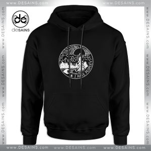 Cheap Graphic Hoodie I Hate People Camping Jacket