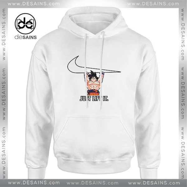 Hoodie Just Lift It Goku Dragon Ball Gym Saiyan Nike