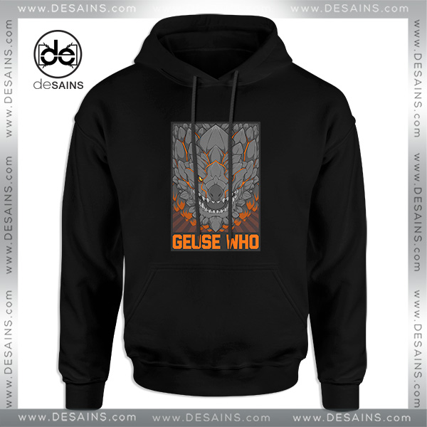 Cheap Graphic Hoodie Monster Hunter Bazelgeuse Geuse Who