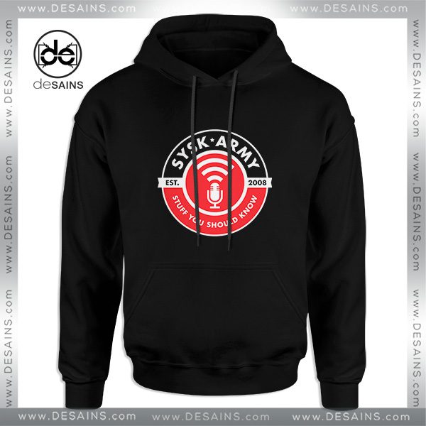 Cheap Graphic Hoodie SYSK Army Logo