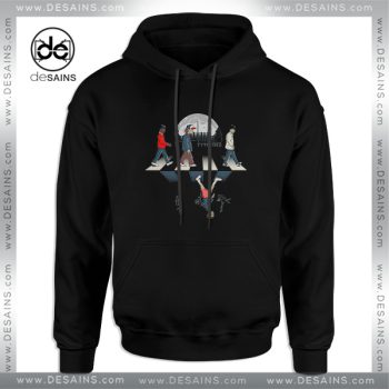 Cheap Graphic Hoodie Stranger Things Upside Down Abbey Road