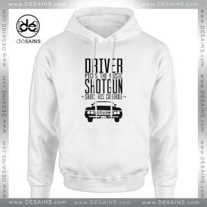 Cheap Graphic Hoodie Supernatural Driver Picks The Music Shotgun Shuts