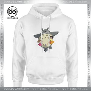 Totoro Art Style Studio Ghibli Hoodie Movie Anime Funny