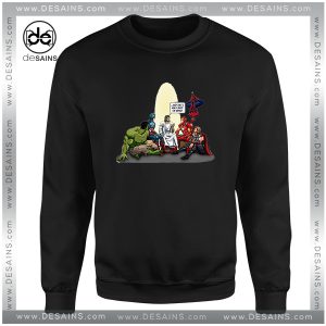 How I Saved The World Jesus Sweatshirts The Avengers Christmas