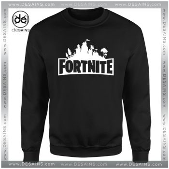 Cheap Graphic Sweatshirt Fortnite Survival Game Logo
