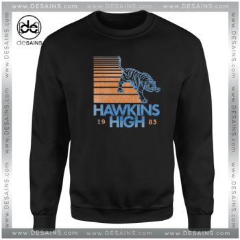 Hawkins High Stranger Things Sweatshirt Netflix Tv Series Sweaters