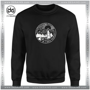 Cheap Graphic Sweatshirt I Hate People Camping Sweater