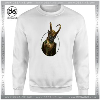 Cheap Graphic Sweatshirt Lokitty Funny Loki Marvel Avengers