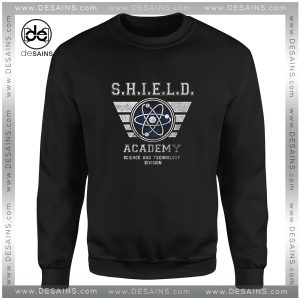 Cheap Graphic Sweatshirt SHIELD Academy Marvel Cinematic Universe