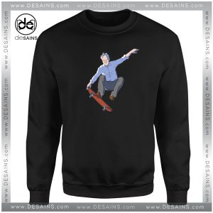 Cheap Graphic Sweatshirt Stellan Skarsgård Stellar Skateboard