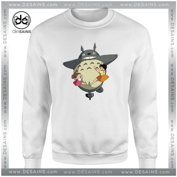 Totoro Art Style Studio Ghibli Sweatshirt Movie Anime Funny