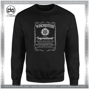 Cheap Graphic Sweatshirt Winchester Family Supernatural Quality