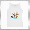 Buy Tank Top Calvin and Hobbes Dance and Happy