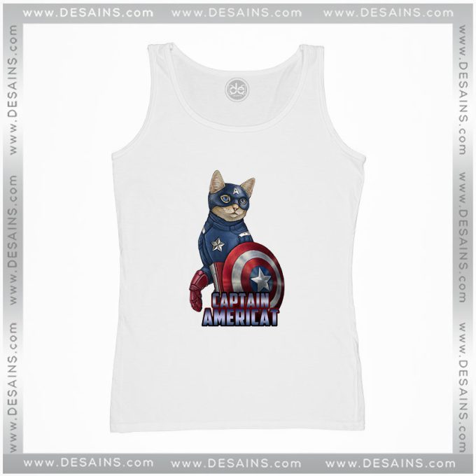 Tank Top Catvengers Cat Captain America
