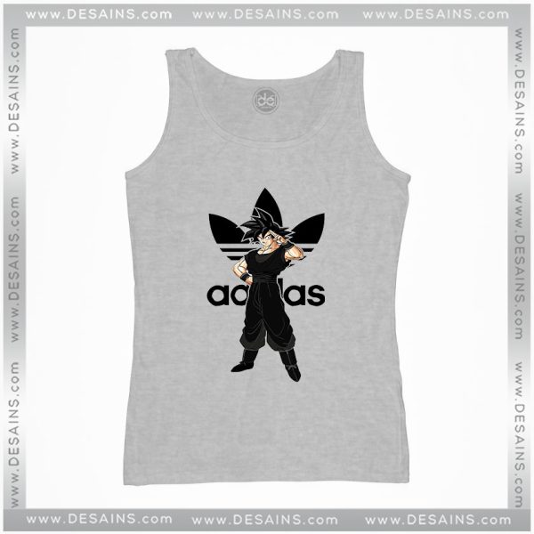 Cheap Graphic Tank Top GokuDibdas Adidas Parody Logo