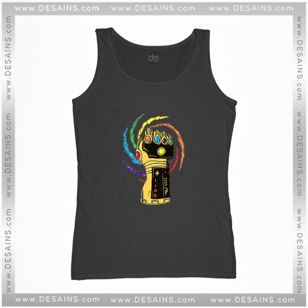 Cheap Graphic Tank Top Infinity Gauntlet Thanos Power