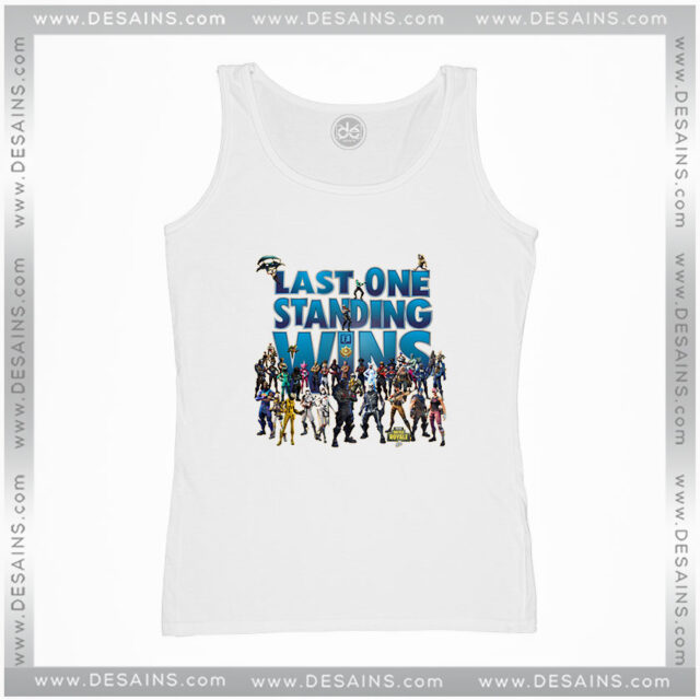 Last One Standing Wins Fortnite Battle Royale Tank Top