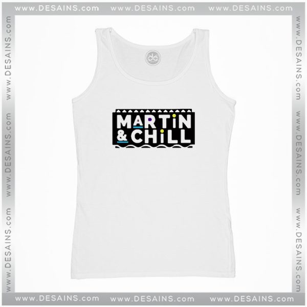 Cheap Graphic Tank Top Martin And Chill Logo Clothing Merch