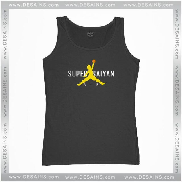 Manga Dragon Ball Tank Top Nike Air Super Saiyan Logo