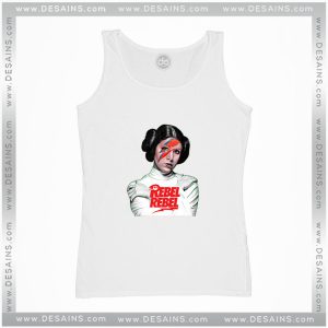 Cheap Graphic Tank Top Princess Leia Organa Rebel Star Wars