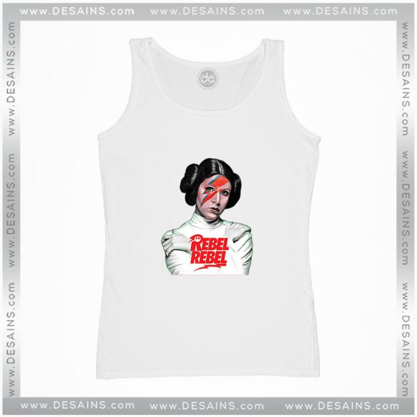 Cheap Graphic Tank Top Princess Leia Organa Rebel Star Wars