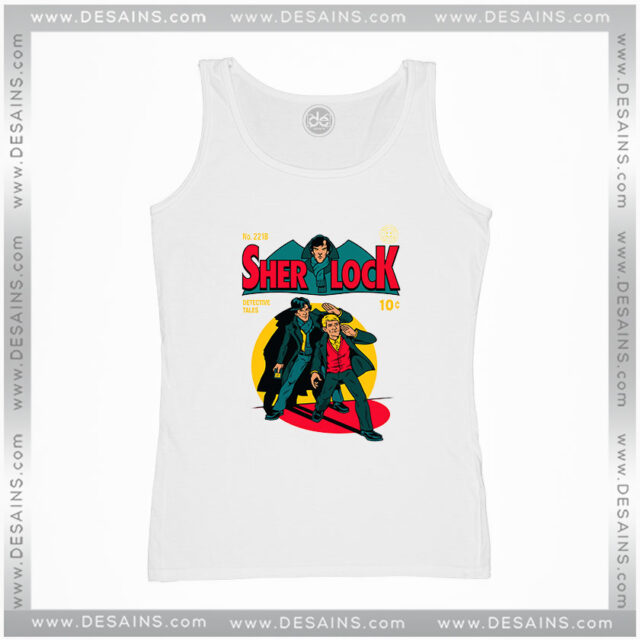 Tank Top Sherlock Holmes Comics Poster