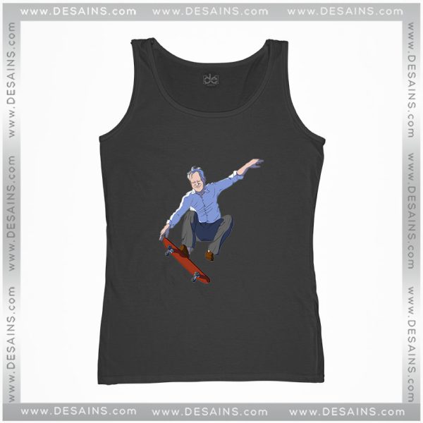 Celebrity Tank Top Stellan Skarsgård Stellar Skateboard Size S-2XL