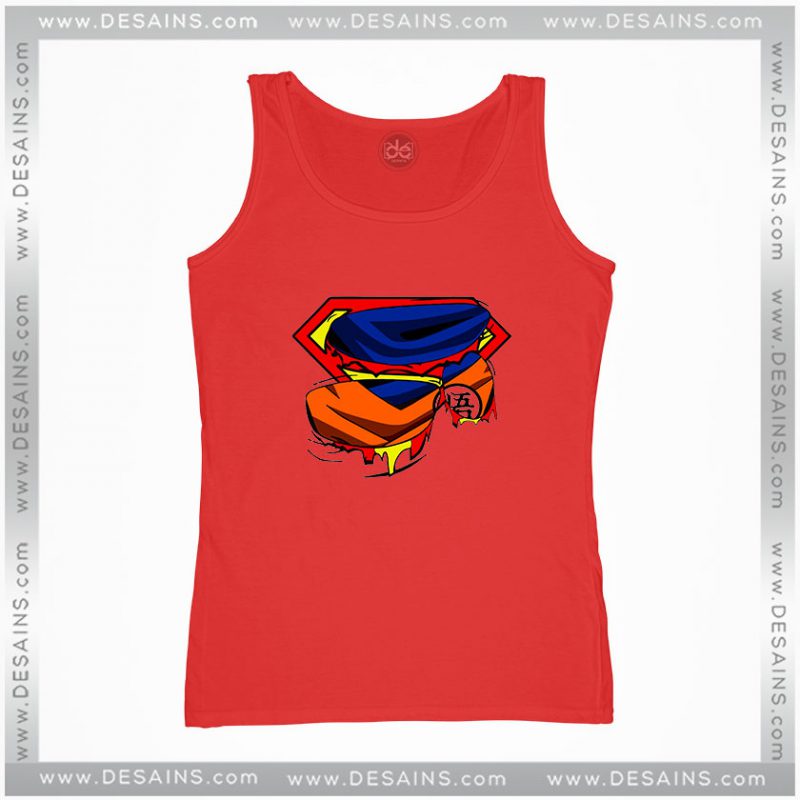 Tank Top Super Goku Superman Logo