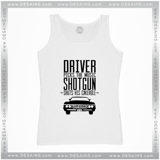 Tank Top Supernatural Driver Picks The Music Shotgun Shuts