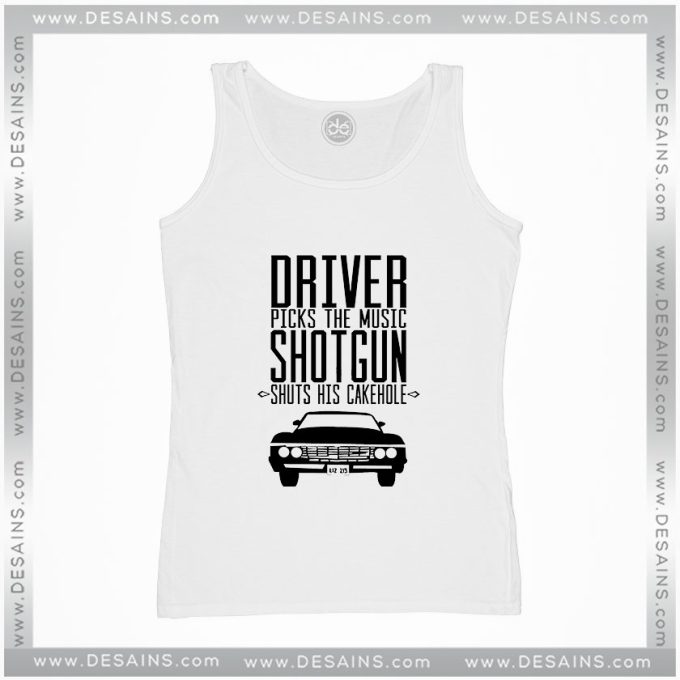 Tank Top Supernatural Driver Picks The Music Shotgun Shuts