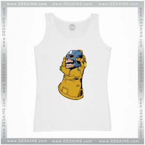 Cheap Graphic Tank Top Thanos Kill Captain America Size S-3XL