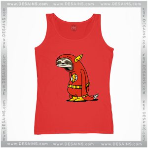 Cheap Graphic Tank Top The Flash Sloth Slowest Size S-3XL