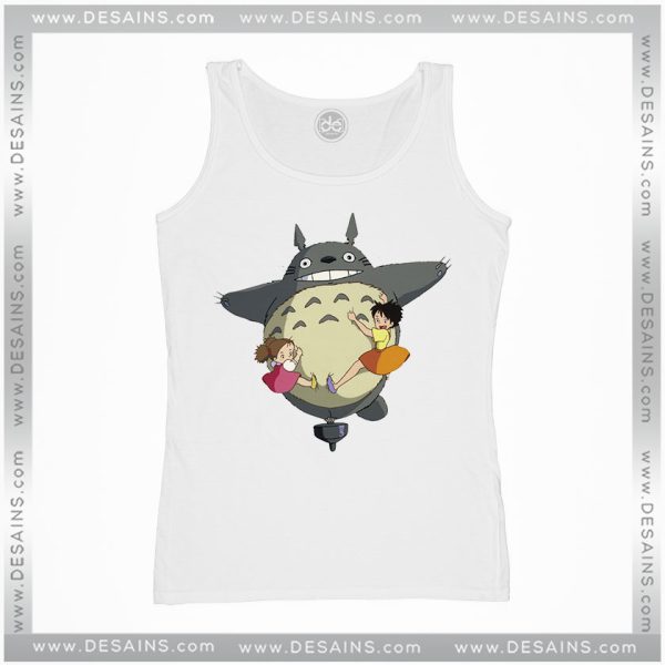 Totoro Art Style Studio Ghibli Tank Top Movie Anime Funny