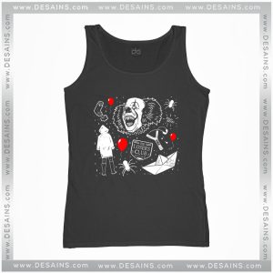 Cheap Graphic Tank Top Welcome to Derry Pennywise