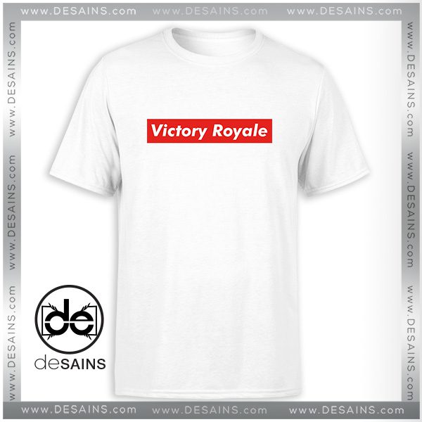 Cheap Tee Shirt Fortnite Battle Royale Victory Royale Supreme Tshirt Size S-3XL