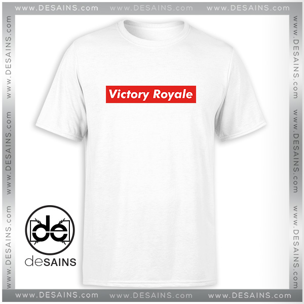 Tee Shirt Fortnite Battle Royale Victory Royale Supreme Tshirt