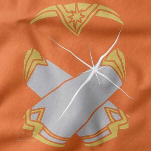 DC comic inspired Wonder Woman gauntlets hoodie design