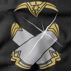 DC comic inspired Wonder Woman gauntlets sweatshirt design