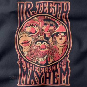Dr Teeth Muppet music pop culture T-shirt