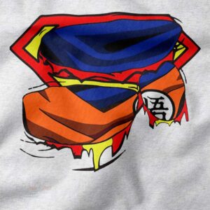 Dragon Ball Goku superhero crossover tank top