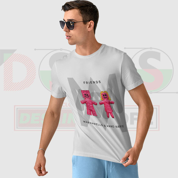 Friends Marshmello T-Shirt – EDM Music Graphic Tee