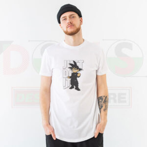Goku Just Do It T-Shirt – Dragon Ball Anime Streetwear Tee
