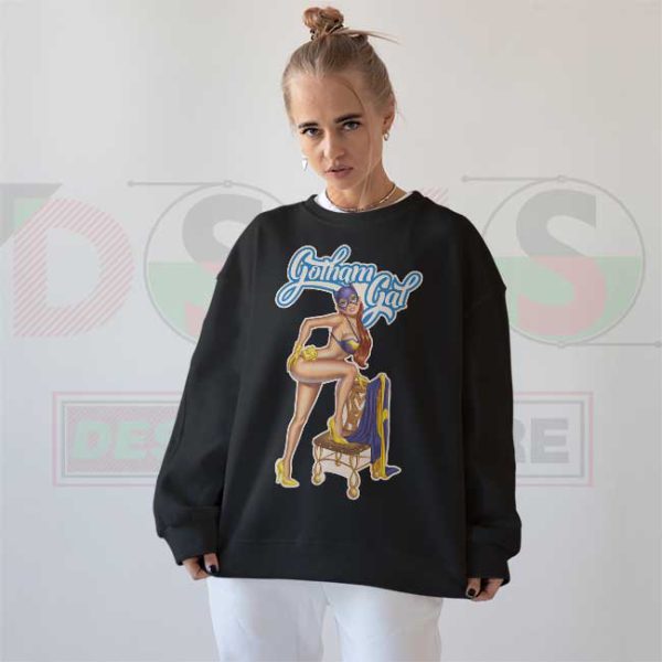Gotham Gal Sexy DC Comic Sweatshirt