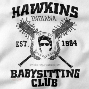Hawkins Babysitting Club shirt inspired by Stranger Things series