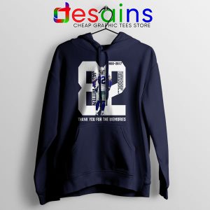 Hoodie Navy Jason Witten Thank You for the Memories Dallas