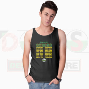Humboldt Broncos Strong Tank Top – Hockey Tribute Graphic