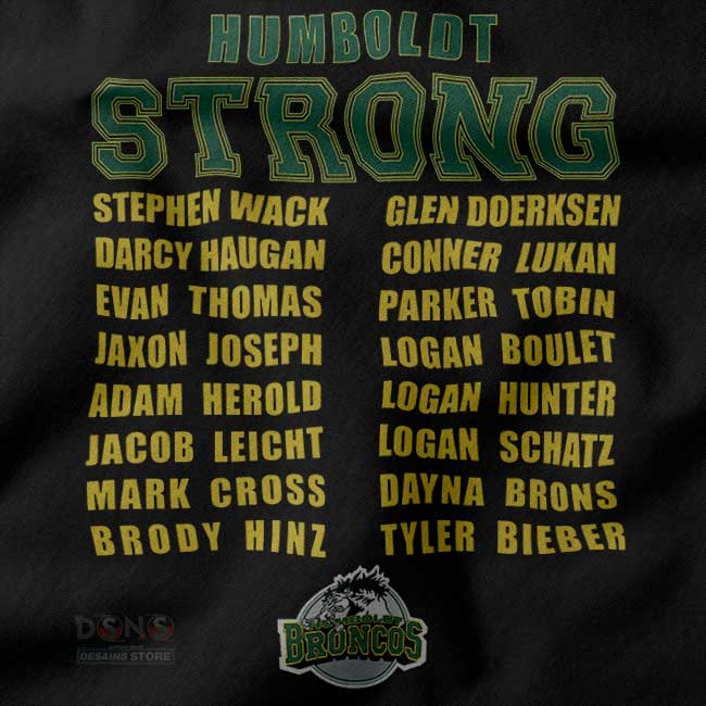Humboldt Broncos memorial streetwear hoodie