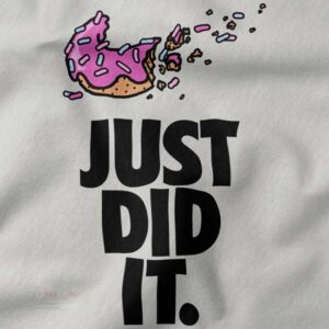 Humor food lover tank top Just Did It Bye Bye Diet graphic